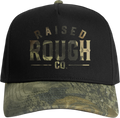 Two-Tone Camo Cap Black