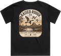 Youth Raised Rough Co. Tee Black/Duck