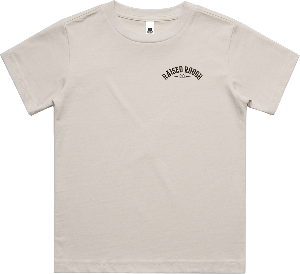 Youth Raised Rough Co. Tee Bone/Duck