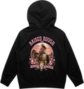 Youth Raised Rough Co. Relaxed Hood – Black/Cowgirl