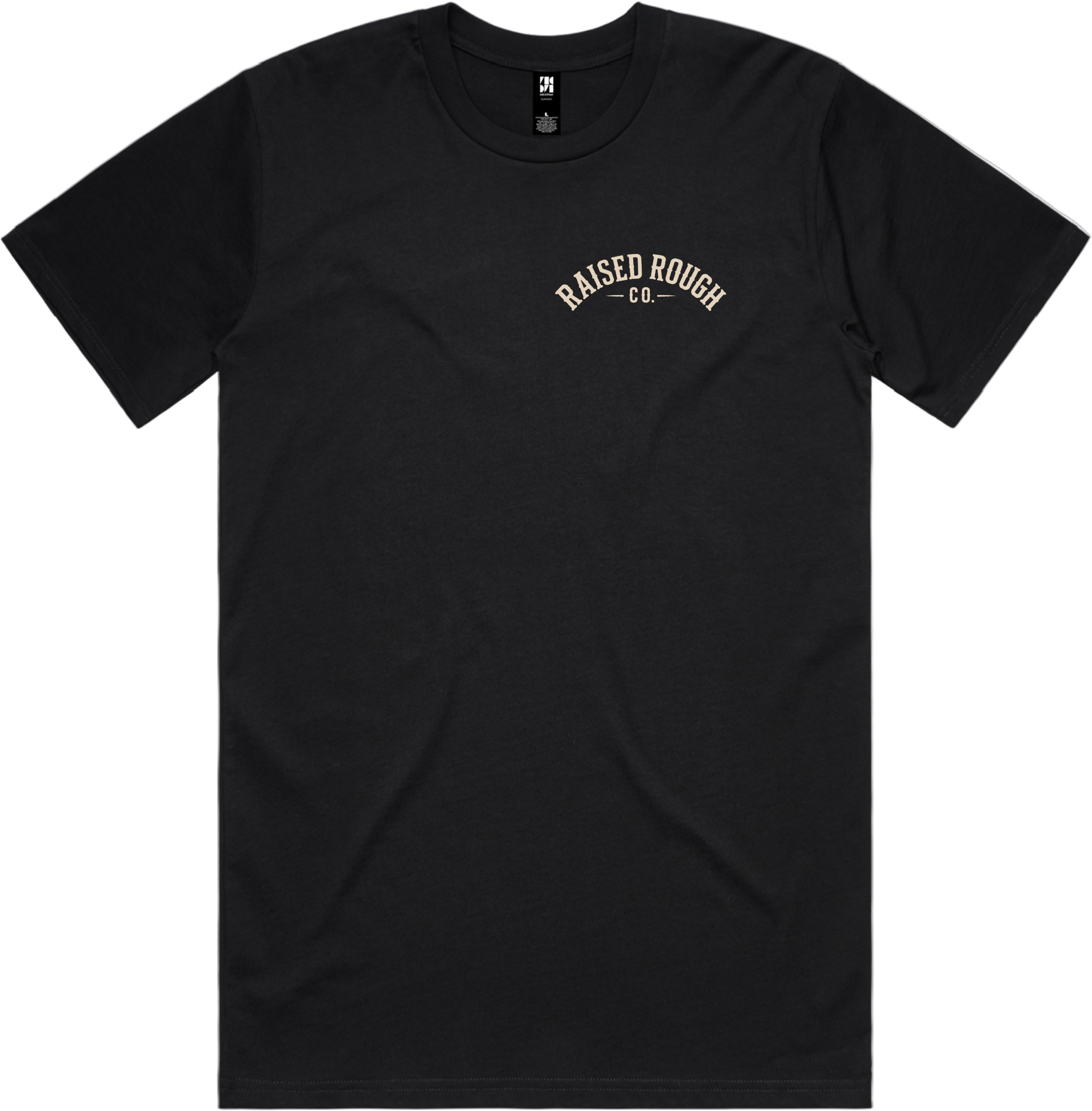 Men's Raised Rough Co. Classic Tee – Black/Duck