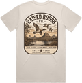 Men's Raised Rough Co. Classic Tee – Bone/Duck