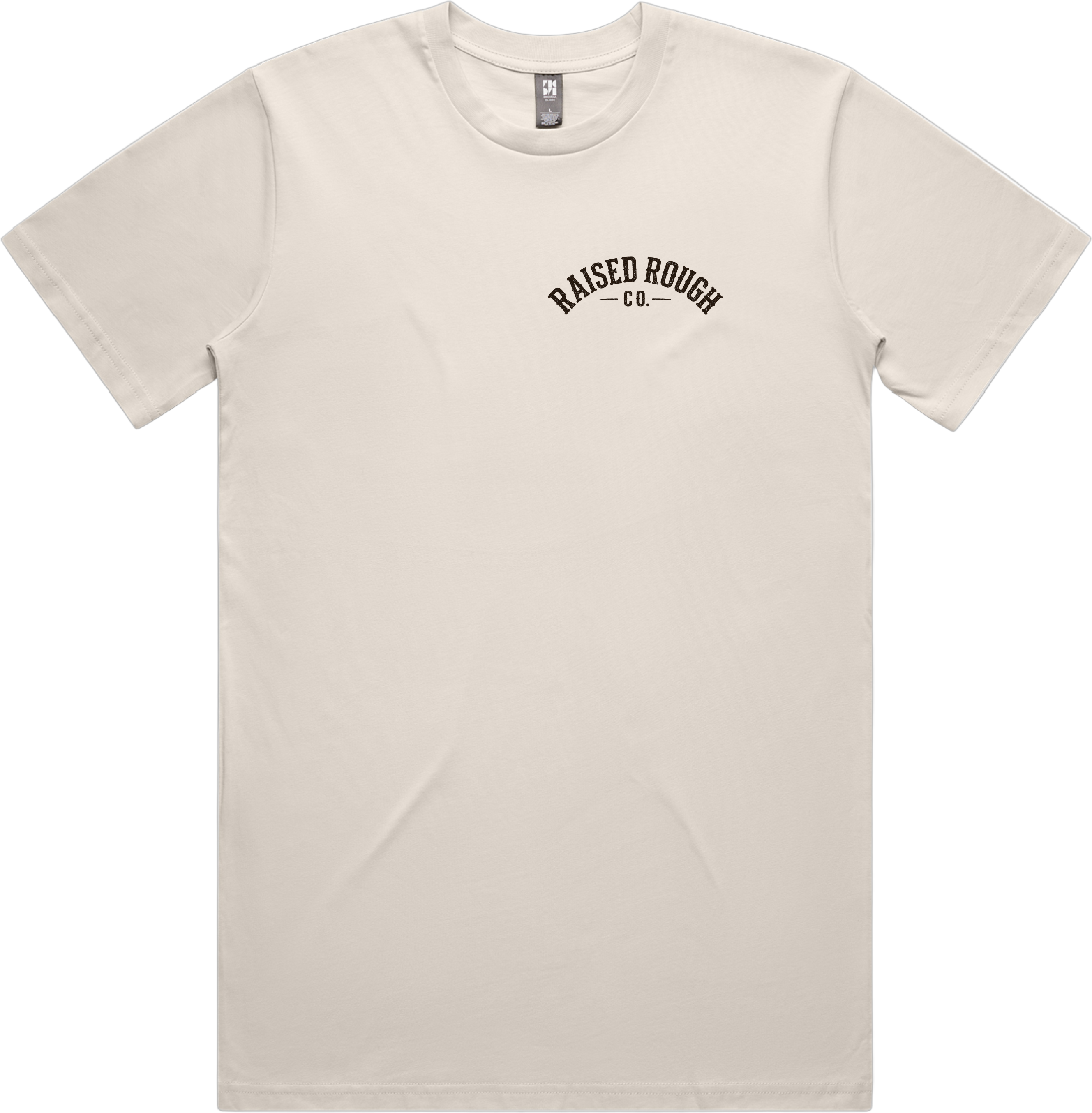 Men's Raised Rough Co. Classic Tee – Bone/Duck