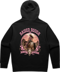 Unisex Raised Rough Co. Relaxed Hood – Black/Cowgirl